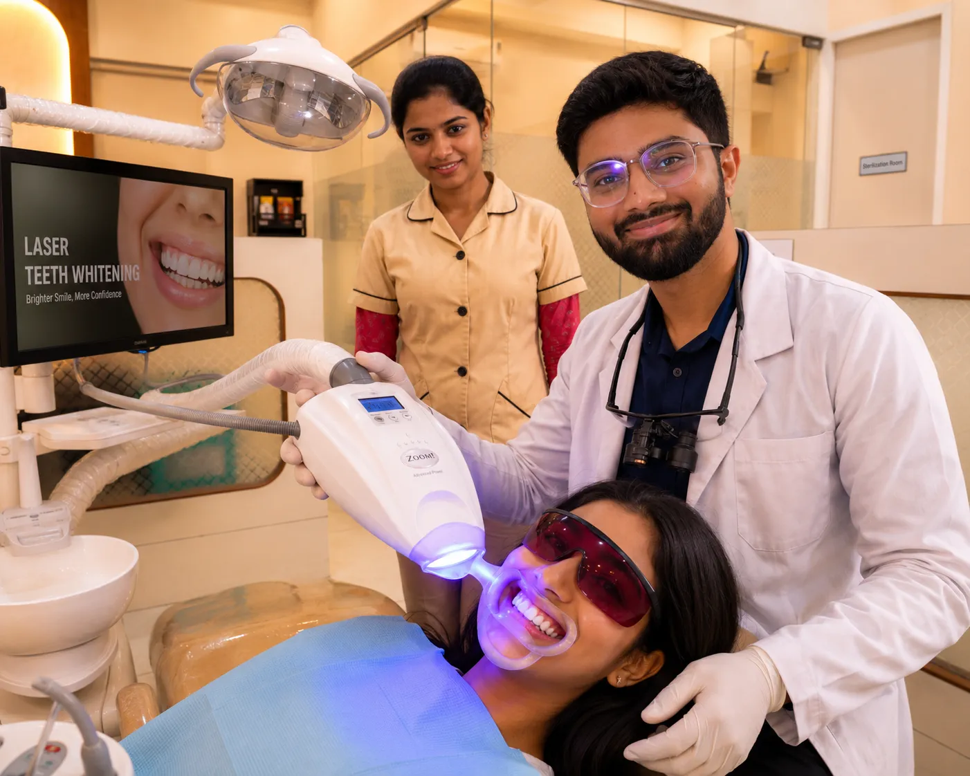 Teeth Whitening Treatment at EternaDent Hinjewadi